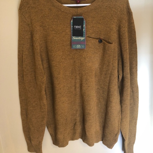 NWT Next Men’s Sweater. Size L. - Picture 2 of 2
